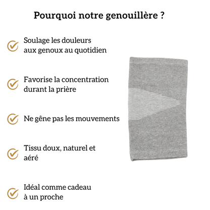 Genouillère de soutien en Bambou